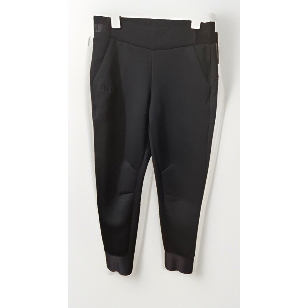 Under Armour Women's Move Pants, which are black loose-fit athletic joggers